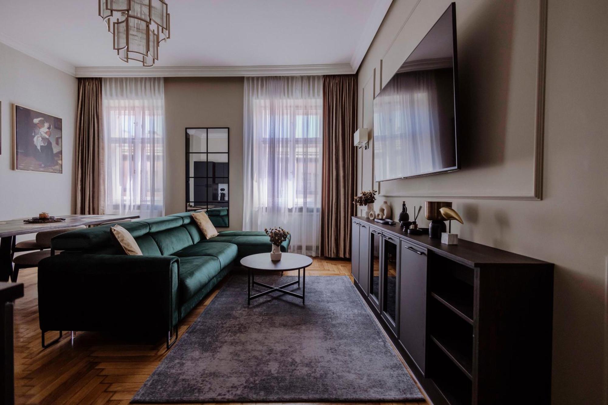 Crown Pearl - Wonderful Apartment, 110Scm, 4 Rooms Cracovia Esterno foto