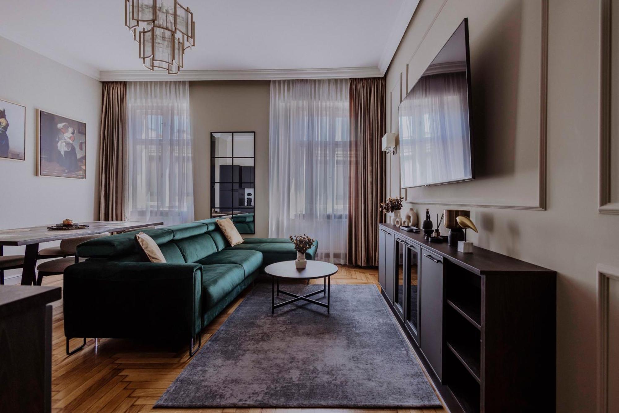 Crown Pearl - Wonderful Apartment, 110Scm, 4 Rooms Cracovia Esterno foto